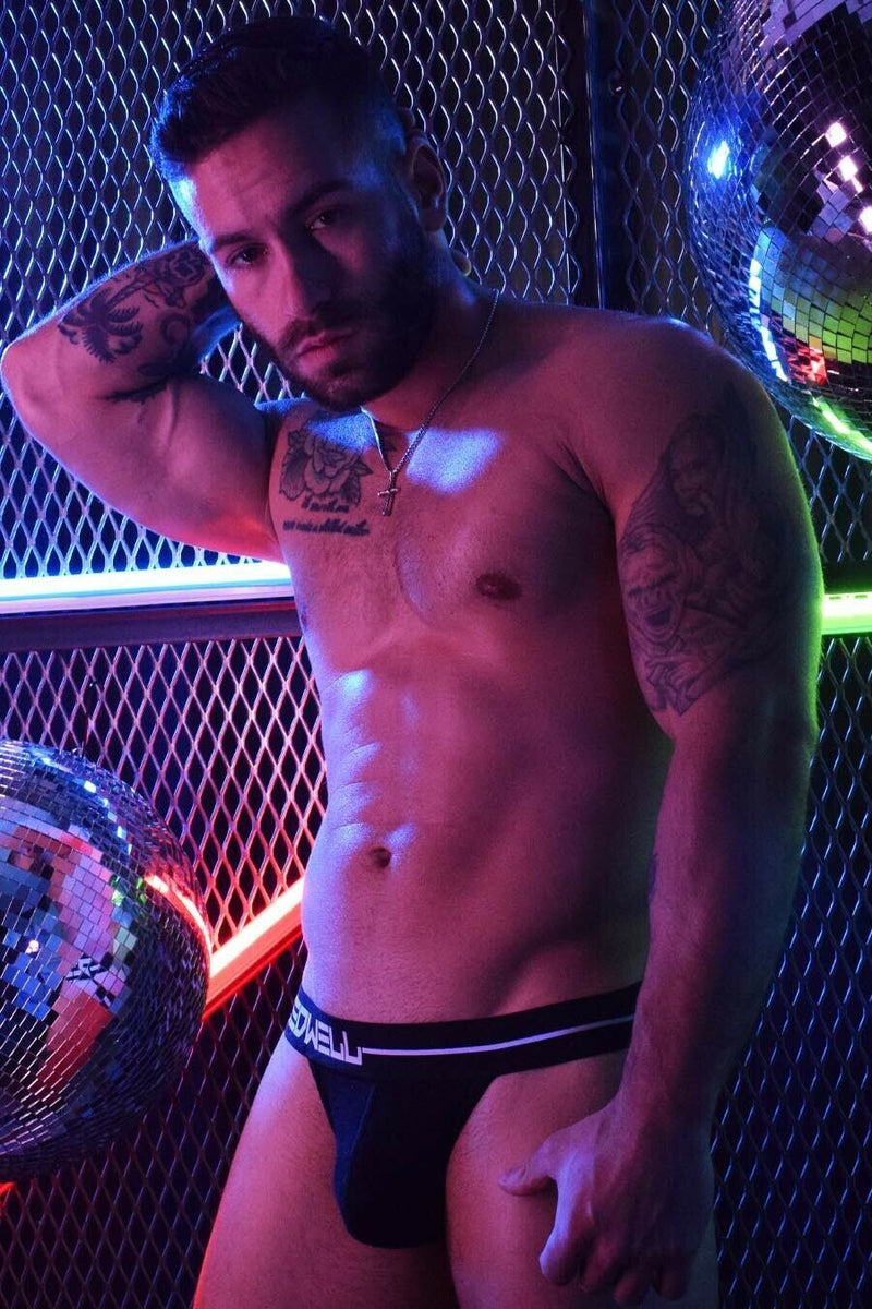 BREEDWELL Trade Jock Simple and Stylish Jockstrap Black 28 - SexyMenUnderwear.com