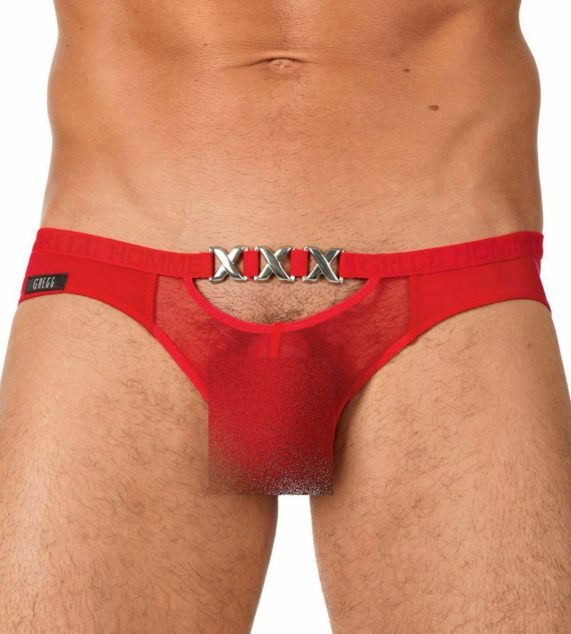 Brief by Gregg Homme Pimp Briefs Red Sensual XXX 96603 161 - SexyMenUnderwear.com