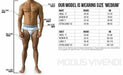 Brief Modus Vivendi Viral Vinyl Underwear Glossy Shiny Lavish Blue 08015 46 - SexyMenUnderwear.com