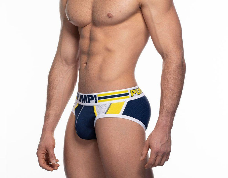 Brief PUMP! RECHARGE Cotton Mesh Briefs SportBoy 12060 P19 - SexyMenUnderwear.com