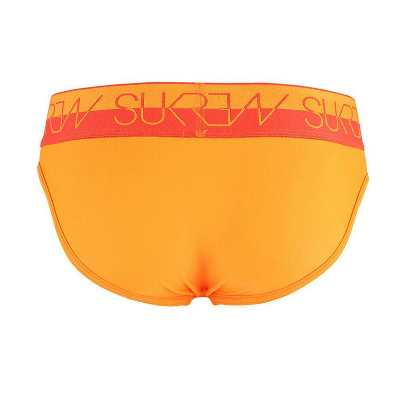 Brief SUKREW Rushden Versatile Staple Soft Cotton Briefs Orange 10 - SexyMenUnderwear.com