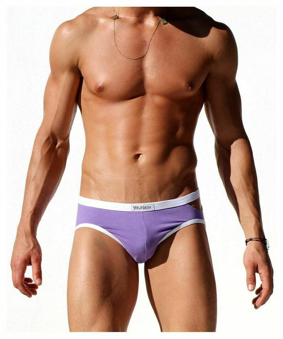Briefs RUFSKIN Arche Cotton Brief Contoured Front Pouch Purple Grape 7 - SexyMenUnderwear.com