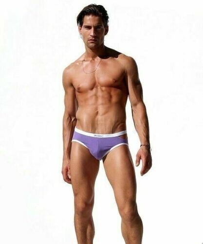 Briefs RUFSKIN Arche Cotton Brief Contoured Front Pouch Purple Grape 7 - SexyMenUnderwear.com