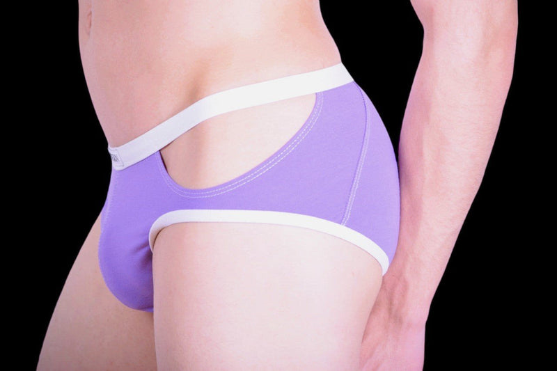 Briefs RUFSKIN Arche Cotton Brief Contoured Front Pouch Purple Grape 7 - SexyMenUnderwear.com