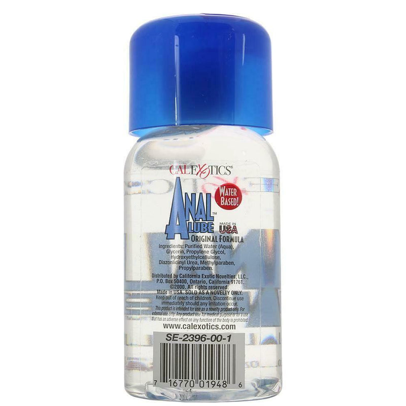 CalExotics Lubricant Original Formula Anal Lube Water-Based 6oz/177ml G - SexyMenUnderwear.com