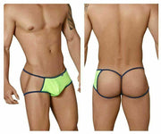 CandyMan Mens Jockstrap Pour Homme Mens Jock Roupa Interior Masculina Green 99327 3 - SexyMenUnderwear.com