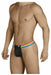 CandyMan Mens Underwear Thongs For Men Microfiber Very Smooth Black 99374 2 - SexyMenUnderwear.com