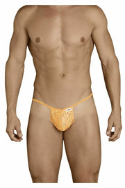CANDYMAN Thongs Male Lingerie Mens Strings Orange 99371 5 - SexyMenUnderwear.com