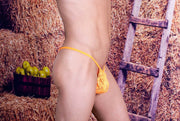 CANDYMAN Thongs Male Lingerie Mens Strings Orange 99371 5 - SexyMenUnderwear.com