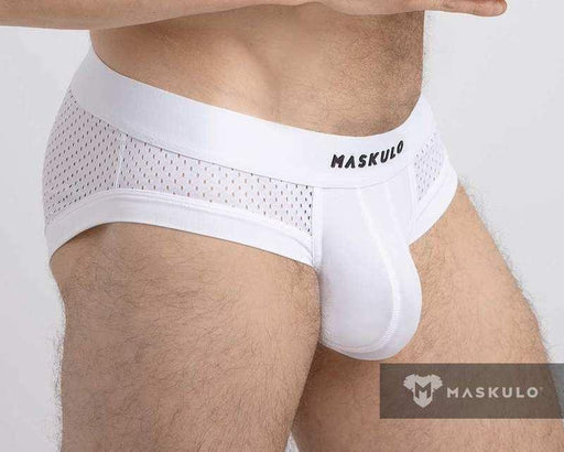 Classic Brief By MASKULO Breathable Mesh Briefs BR072-80 15 - SexyMenUnderwear.com