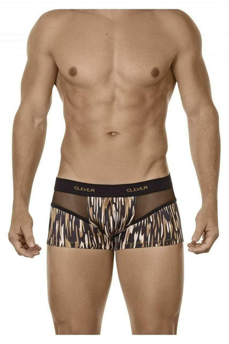Clever Boxer Provocation Latin Boxer Briefs Gold 2403 3 - SexyMenUnderwear.com