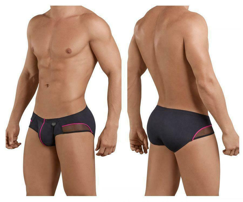 Clever Brief Plush Latin Men Briefs Black 5388 2 - SexyMenUnderwear.com