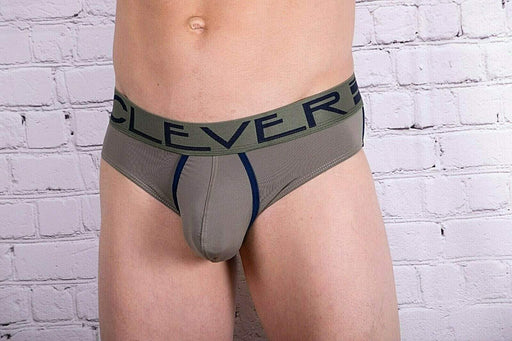 Clever Masculine Underwear Men Denim Jean Latin Brief Denim Blue Medium