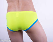 Clever Briefs Fedelity Yellow Green Brief 5436 5 - SexyMenUnderwear.com