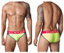 Clever NWT green Spaceman Brief mens boys twink Gay Interest 5140 7 - SexyMenUnderwear.com