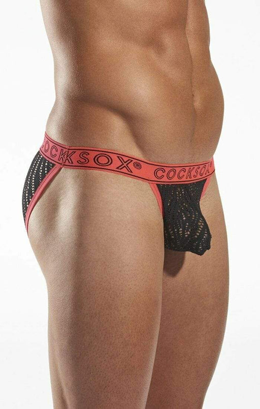 Cocksox Brief Enhancer Pouch Briefs Shredded Bikini Slip Red CX16SD 19 - SexyMenUnderwear.com