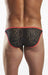 CockSox Brief Enhancer Pouch Shredded Briefs Slip Eclipse Red CX01SD 19 - SexyMenUnderwear.com
