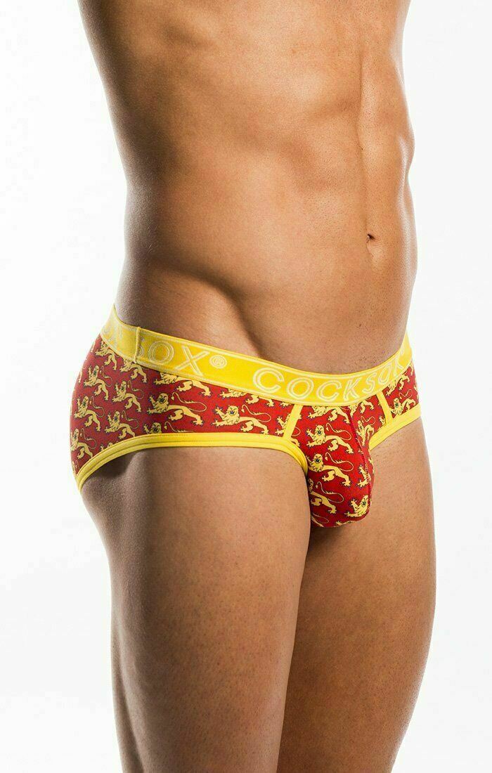 Cocksox Brief Enhancer Pouch Sport Briefs Conqueror Dragon Red CX76CQ 23