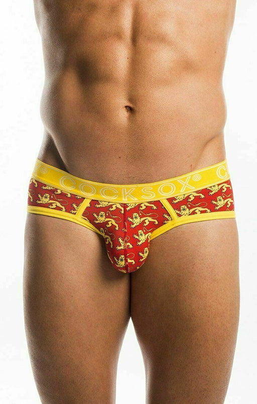 Cocksox Brief Enhancer Pouch Sport Briefs Conqueror Dragon Red CX76CQ 23