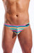 COCKSOX Brief Original Pouch Enhanced Support Cape Canaveral Stripe CX01 15 - SexyMenUnderwear.com