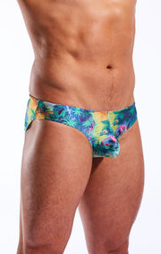 COCKSOX Drawstring Swim-Brief Supportive Pouch Swimwear Florida Keys CX04PR 21 - SexyMenUnderwear.com