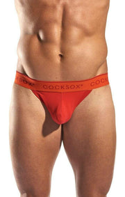 CockSox Jock Enhancer Pouch Sport Comfy Jockstrap Summac Red CX21N 7 - SexyMenUnderwear.com