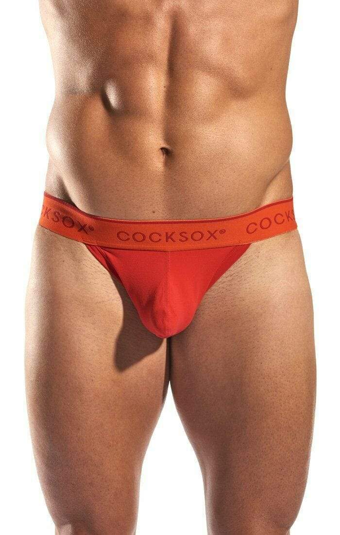 CockSox Jock Enhancer Pouch Sport Comfy Jockstrap Summac Red CX21N 7 - SexyMenUnderwear.com