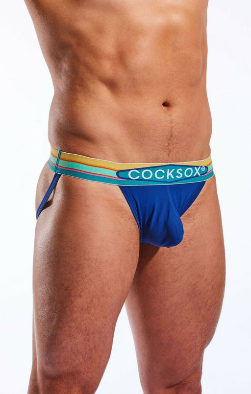COCKSOX Jockstrap Enhancing Pouch Jock Palm Beach Blue CX21N 6 - SexyMenUnderwear.com