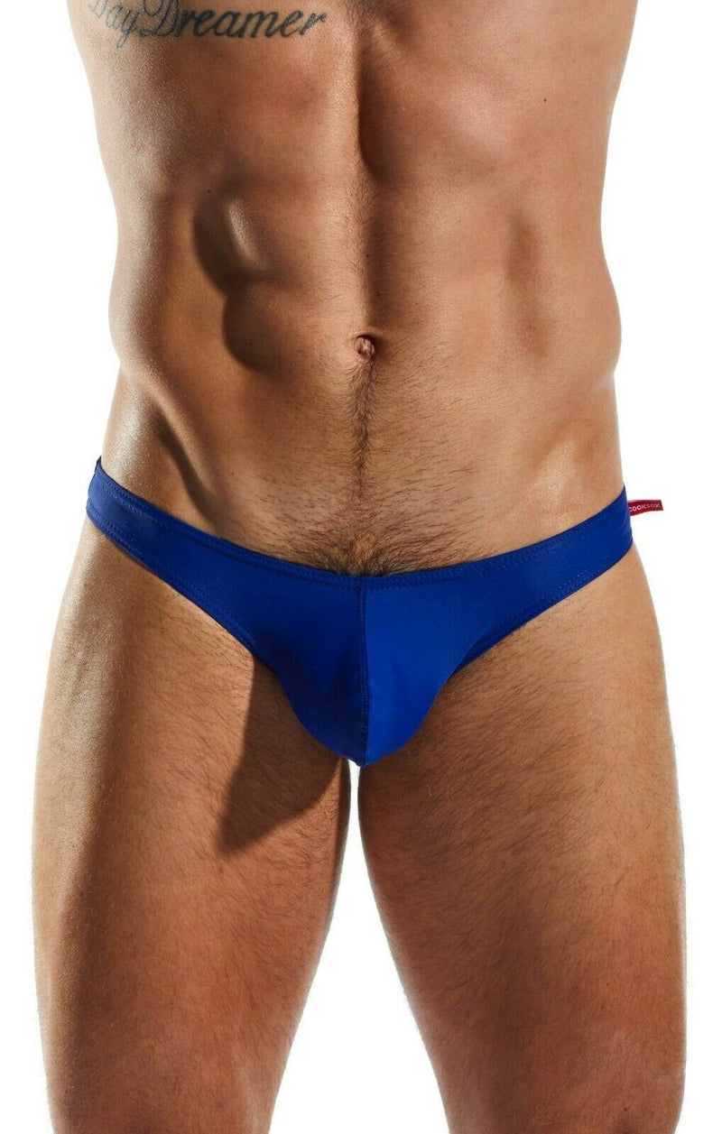 COCKSOX Swim-Brief Chlorine Resist Italian Lycra Swimwear Volley Blue CX02 24 - SexyMenUnderwear.com
