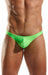 Cocksox Swimwear Enhancer Pouch Tangas Swim-Thong Slice Green CX22 23 - SexyMenUnderwear.com