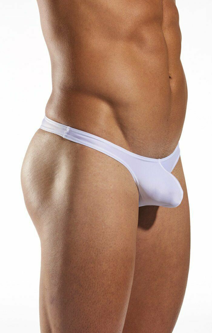 Cocksox Swimwear Enhancer Pouch Tangas Swim-Thong White Pointer CX22 22 - SexyMenUnderwear.com