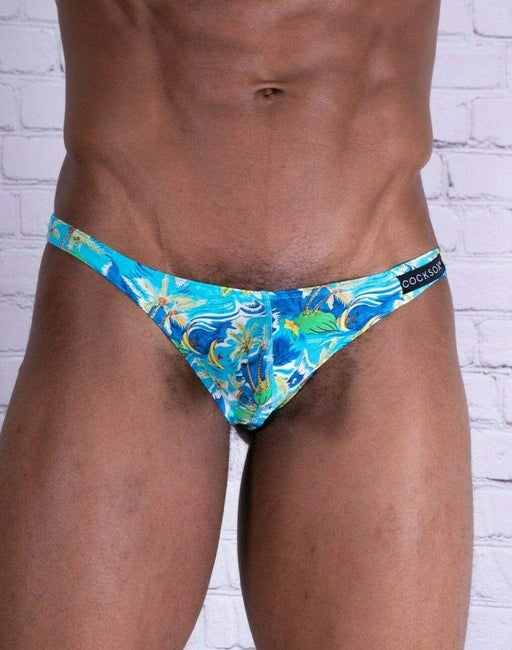 Cocksox Thong Enhancer Pouch herren Tangas Cruise Paradise Palms CX05CR 13 - SexyMenUnderwear.com