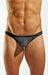 CockSox Thong Enhancer Supplex Quality Tangas Carbon Black CX05 10 - SexyMenUnderwear.com