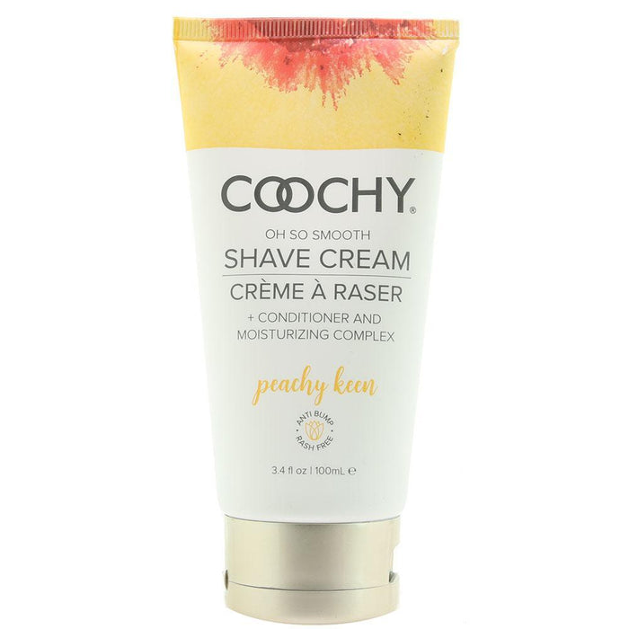 COOCHY Shaving Cream with Conditioner Oh So Smooth Peachy Keen 3.4oz/100ml K - SexyMenUnderwear.com