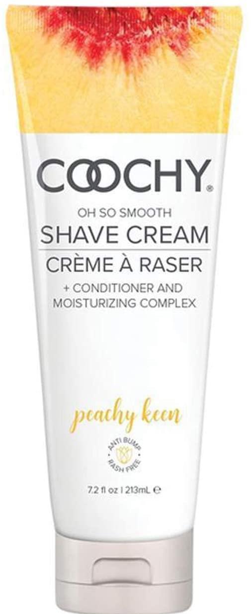 COOCHY Shaving Cream with Conditioner Oh So Smooth Peachy Keen 7.2oz/213ml 13 - SexyMenUnderwear.com