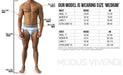 Cotton Man Underwear Modus Vivendi Boxer Iconic Grey 10722 40 - SexyMenUnderwear.com