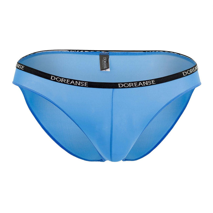 Doreanse Aire Brief Low-Rise & Lean Bikini Cut Briefs Saxe Blue 1395 19A - SexyMenUnderwear.com
