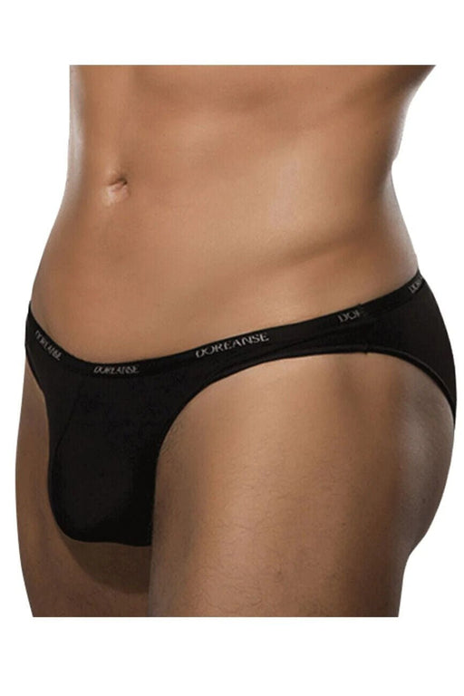 Doreanse Aire Briefs Low-Rise & Lean Bikini Cut Brief Black 1395 19A - SexyMenUnderwear.com