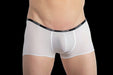 DOREANSE Aire Mini Trunk Super Low Rise Mens Boxer White 1590 15 - SexyMenUnderwear.com