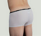 DOREANSE Aire Mini Trunk Super Low Rise Mens Boxer White 1590 15 - SexyMenUnderwear.com