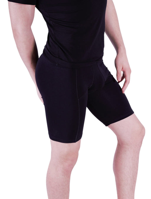 Doreanse Athetic Long Boxer Body-Defining Fit With Seamed Pouch Black 1792 4 - SexyMenUnderwear.com