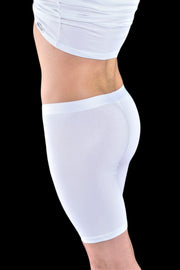 Doreanse Athetic Long Boxer Body-Defining Fit With Seamed Pouch White 1792 4 - SexyMenUnderwear.com