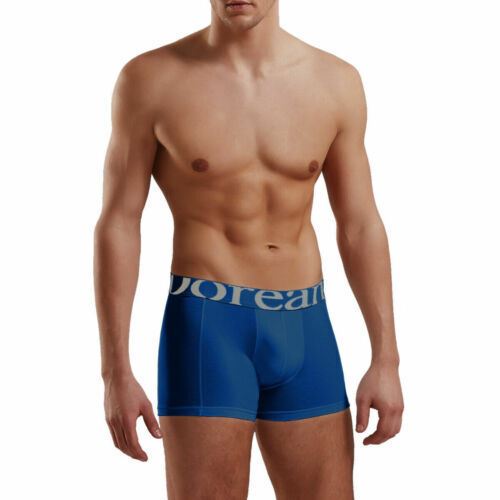 DOREANSE Boxer Cotton Modal Lycra Casual Mens Underwear Navy 1777 1 - SexyMenUnderwear.com