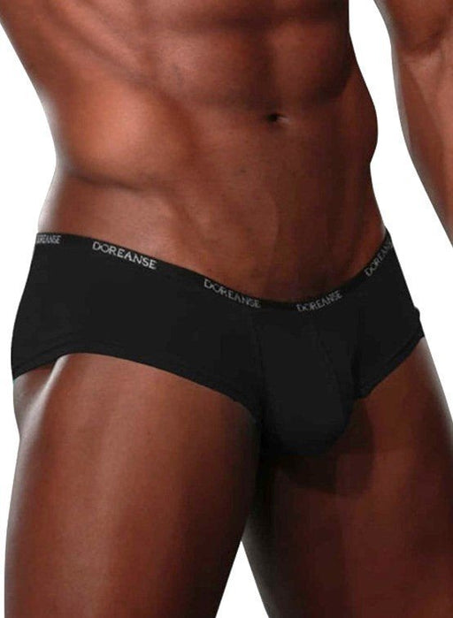 DOREANSE Boxer Hipster Mini Trunk Micro-Modal Black 1781 7 - SexyMenUnderwear.com
