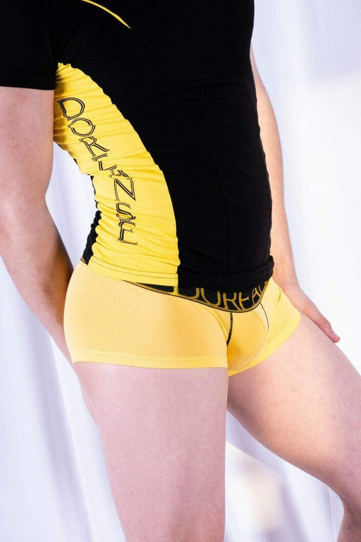 Doreanse Boxer Pouch Trunks Yellow 1725 11 - SexyMenUnderwear.com