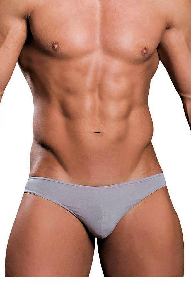 DOREANSE Cotton Men Thong Grey 1280 14 - SexyMenUnderwear.com