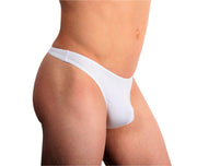 DOREANSE Cotton Modal Mens Thong Underwear For Men White 1280 14 - SexyMenUnderwear.com