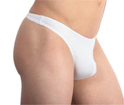 DOREANSE Cotton Modal Mens Thong Underwear For Men White 1280 14 - SexyMenUnderwear.com