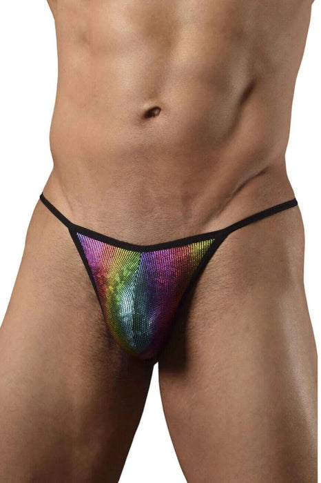 Doreanse Disco Thongs Rainbow Minimal String 1300 17 - SexyMenUnderwear.com
