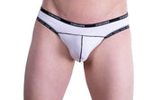 DOREANSE Men Brief Feel Naked Bikini Slip White 1215 19 - SexyMenUnderwear.com